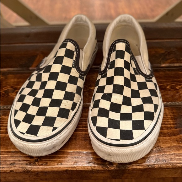 Vans Shoes - Checkered Slip-On Sneakers